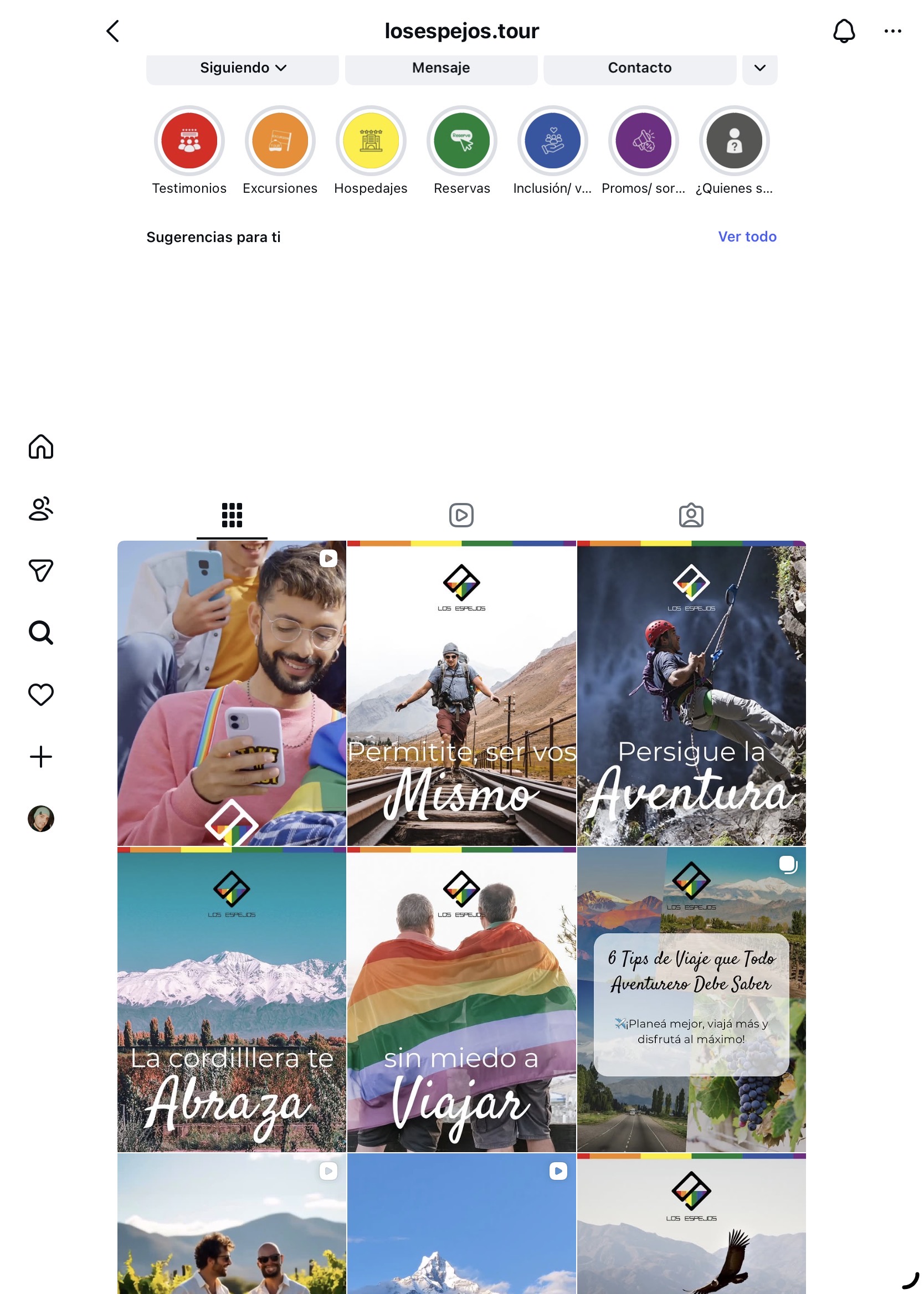 Instagram Los Espejos