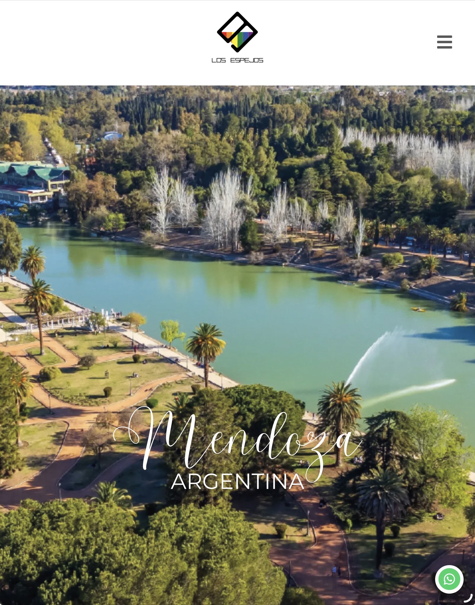 Sitio web Los Espejos